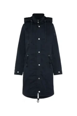 Parka mit Kapuze und Rücken-Artwork horizon navy