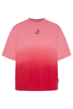 PAU-LA T-Shirt Oversized Dip Dyed glory