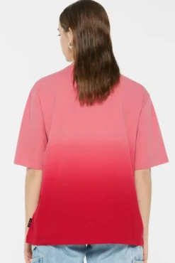 PAU-LA T-Shirt Oversized Dip Dyed glory