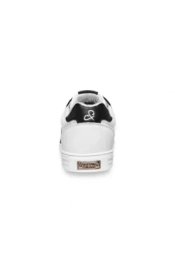 Retro Sneaker mit Artwork an der Seite black