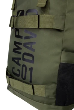 Rucksack mit Logo Design khaki
