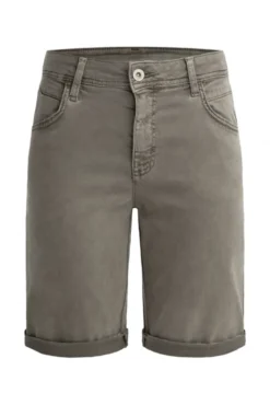 Shorts mit Turn-Up-Saum cool khaki