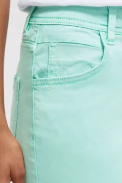 Shorts mit Turn-Up-Saum fresh mint