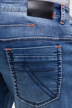 Skater Jeans CO:NO Comfort Fit mid blue jogg