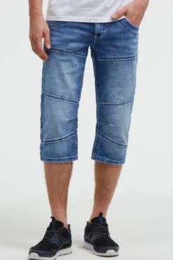 Skater Jeans HE:RY Regular Fit blue white jogg