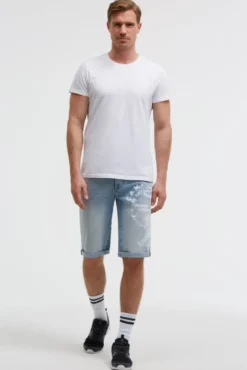 Skater Jeans NI:CO Regular Fit summer blue print