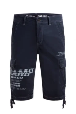 Skater Shorts mit Logo Prints blue navy