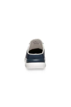 Slip On Sneaker aus Mesh-Textil navy