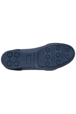 Sneaker Ballerina im Materialmix mit Glitter-Effekten deep sea