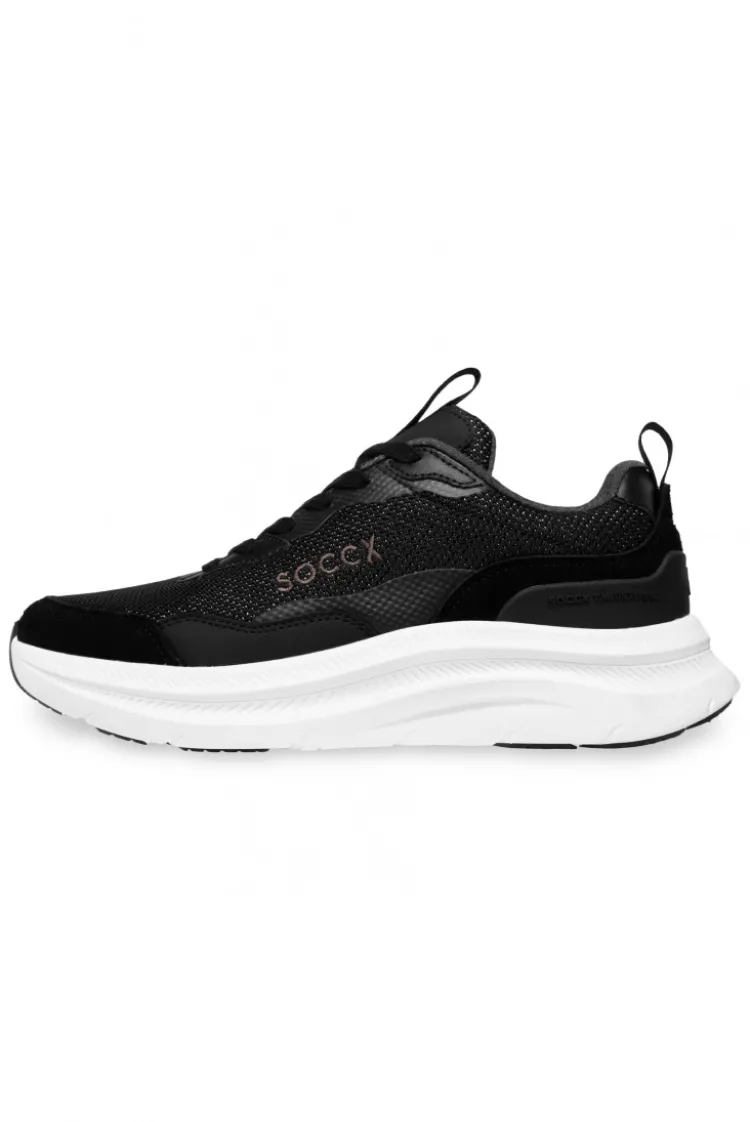 Sneaker Low mit Sandwich-Mesh-Struktur black | 37