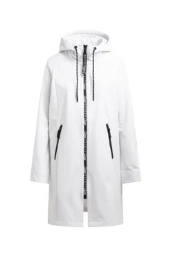 Softshell-Parka mit Kapuze opticwhite
