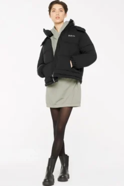 SO-HO Puffer Jacket mit Kapuze black