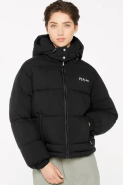 SO-HO Puffer Jacket mit Kapuze black