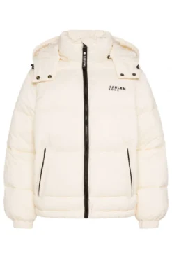 SO-HO Puffer Jacket mit Kapuze ecru