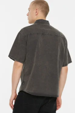 SO-NNY Kurzarmhemd asphalt