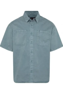 SO-NNY Kurzarmhemd fog blue