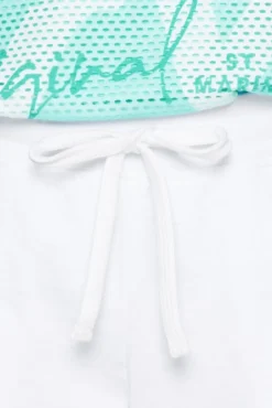 Sweatshorts mit Elastikbund opticwhite