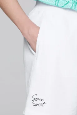 Sweatshorts mit Elastikbund opticwhite