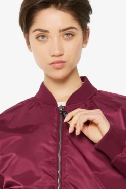 TAY-LOR Bomberjacke printed grape