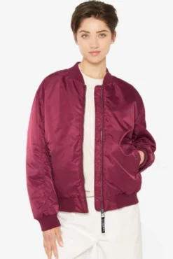 TAY-LOR Bomberjacke printed grape
