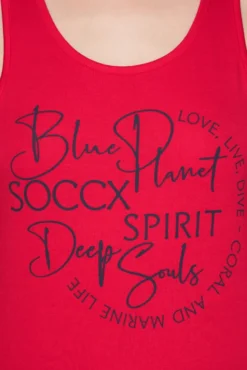 Top mit Label Print speed red
