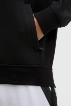 Trainingsjacke aus Interlock mit Rubber Prints black