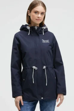 Wind- und Wetterjacke mit Kapuze blue navy