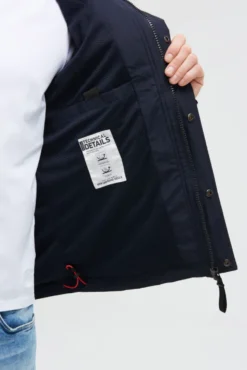 Wind- und Wetterjacke mit Kapuze blue navy
